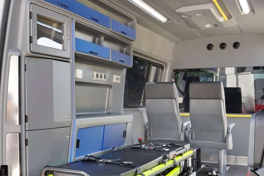 Bergadana incorpora un nuevo interior para ambulancias tipo A2